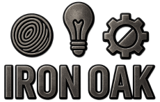 Ironoak.ie declan veale logo